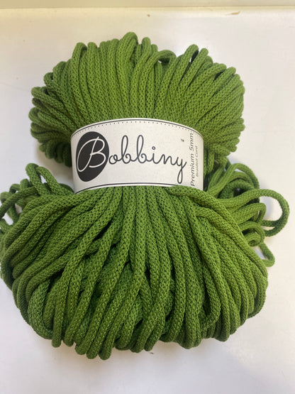 5mm Braided Cord- Bobbiny Premium Cord