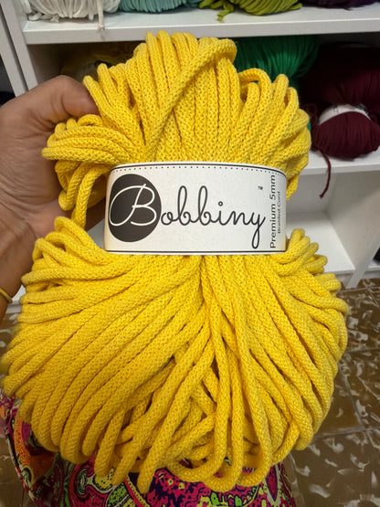 5mm Braided Cord- Bobbiny Premium Cord