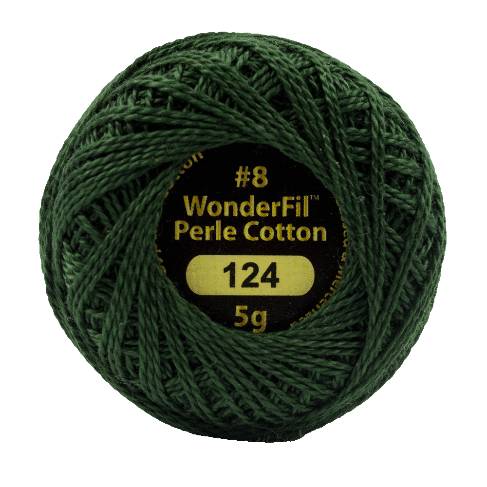 Elezanza 8wt Egyptian perle cotton thread solid color