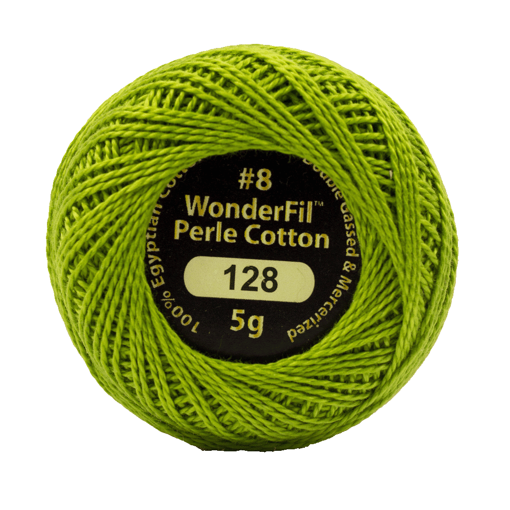 Elezanza 8wt Egyptian perle cotton thread solid color