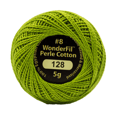 Elezanza 8wt Egyptian perle cotton thread solid color