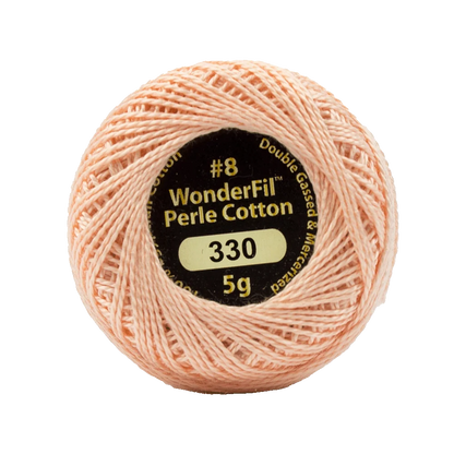 Elezanza 8wt Egyptian perle cotton thread solid color