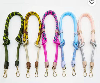 Mangos de cartera multicolor
