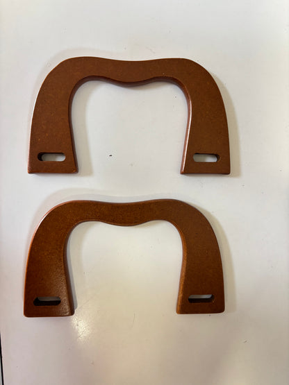 ASAS PARA BOLSOS madera y acrilico