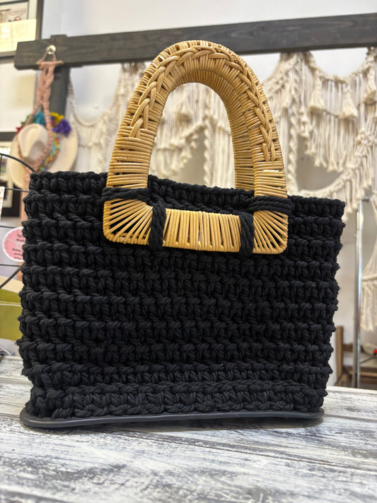 Cartera macramé