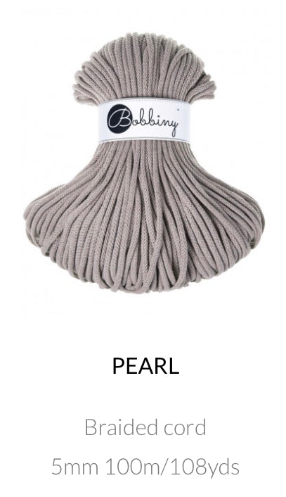 5mm Braided Cord- Bobbiny Premium Cord