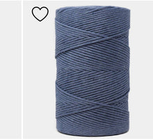 Load image into Gallery viewer, Ganxxet Soft Cotton Cord Zero Waste 4 Mm - 1 Single Strand (1640ft)