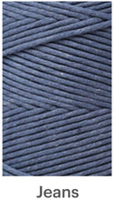 Load image into Gallery viewer, Ganxxet Soft Cotton Cord Zero Waste 4 mm - 1 Single Strand (720ft)