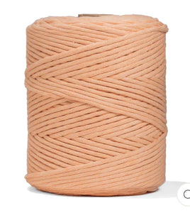 Ganxxet Soft Cotton Cord Zero Waste 4 mm - 1 Single Strand (720ft)