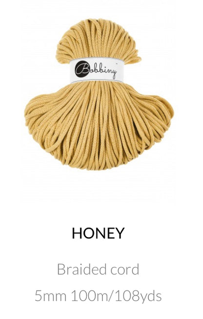 5mm Braided Cord- Bobbiny Premium Cord