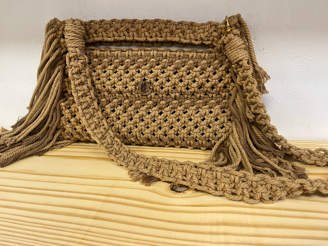 Macrame purse